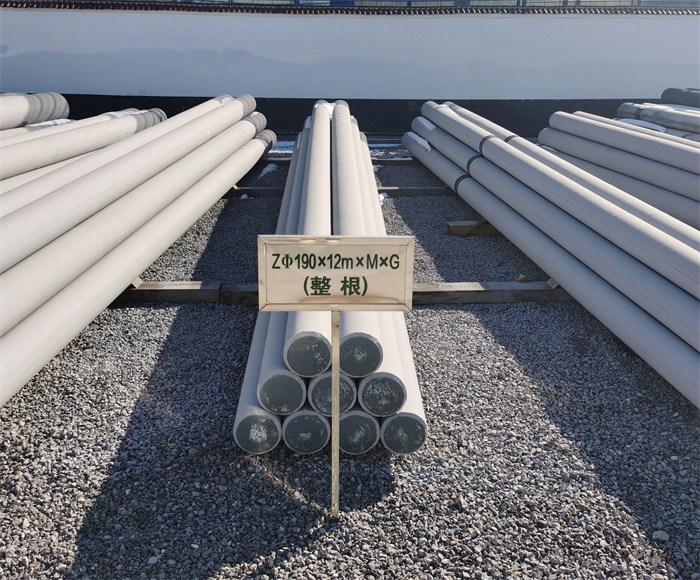 汇川190×12米钢筋混凝土水泥电线杆